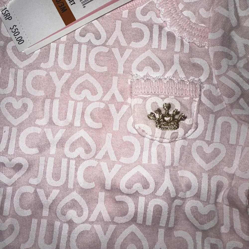 8 pieces Juicy Couture baby girl bundle